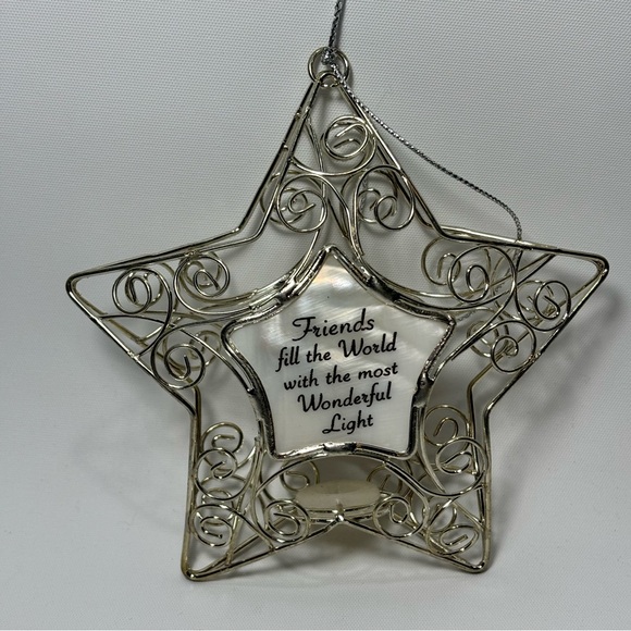 💕2/$20💕 Carlton Cards American Greetings Heirloom Star Ornament - Illuminates - Picture 3 of 8